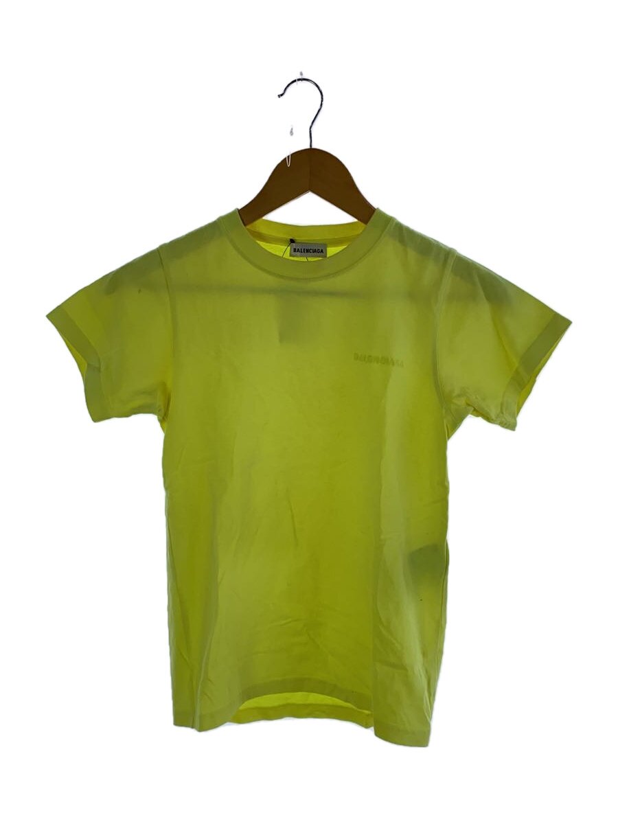 【中古】BALENCIAGA◆ティーシャツ/XS/綿織物/YLW/TS21 583256【レディース御召しもの】