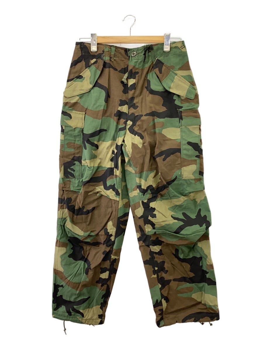 【中古】US.ARMY◆カーゴパンツ/S/ナイロン/GRN/合鴨フラ/8415-01-099-7855//【メンズウェア】