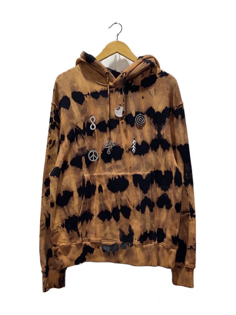【中古】DRIES VAN NOTEN◆×STUSSY/BANDANA HOODIE/パーカー/M/綿織物【メンズウェア】