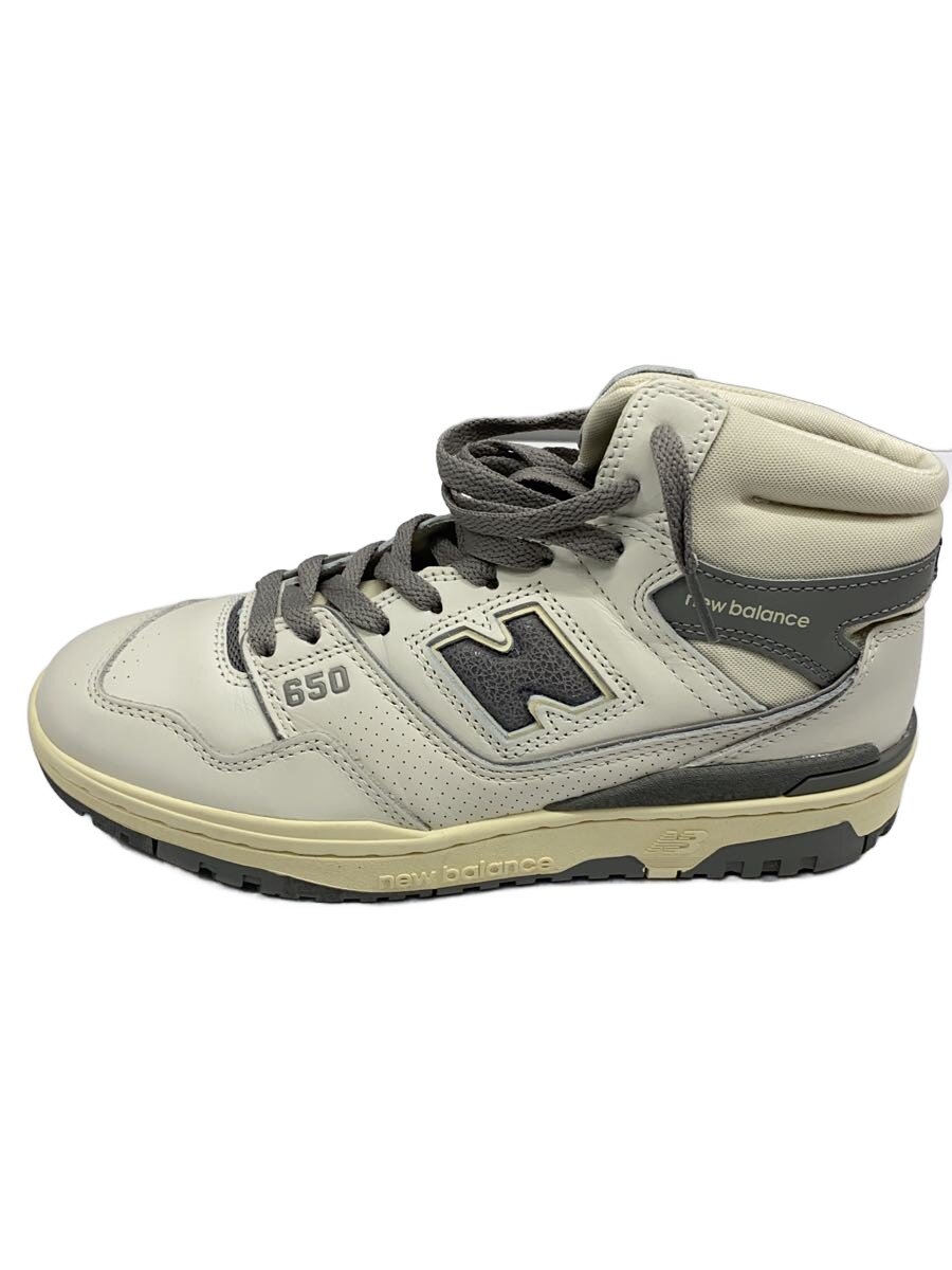 【中古】NEW BALANCE◆BB650/ホワイト/25cm/WHT【シューズ】｜2ｎｄ STREET 店