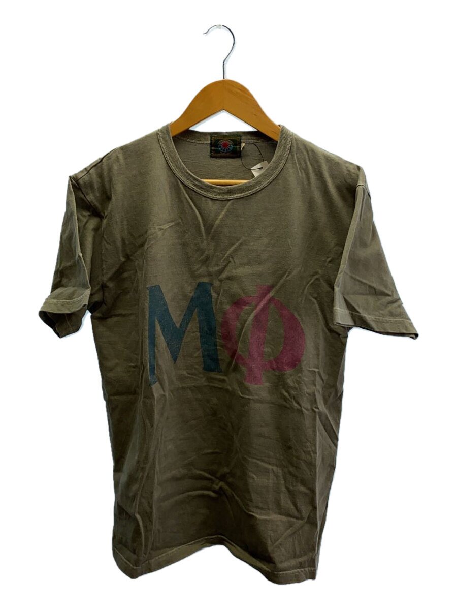【中古】MODUCT PIGMENT DYED T-SHIRT ΜΦ/プルオーバー/M/綿織物/緑であること/刷り上げる【メンズウェア】
