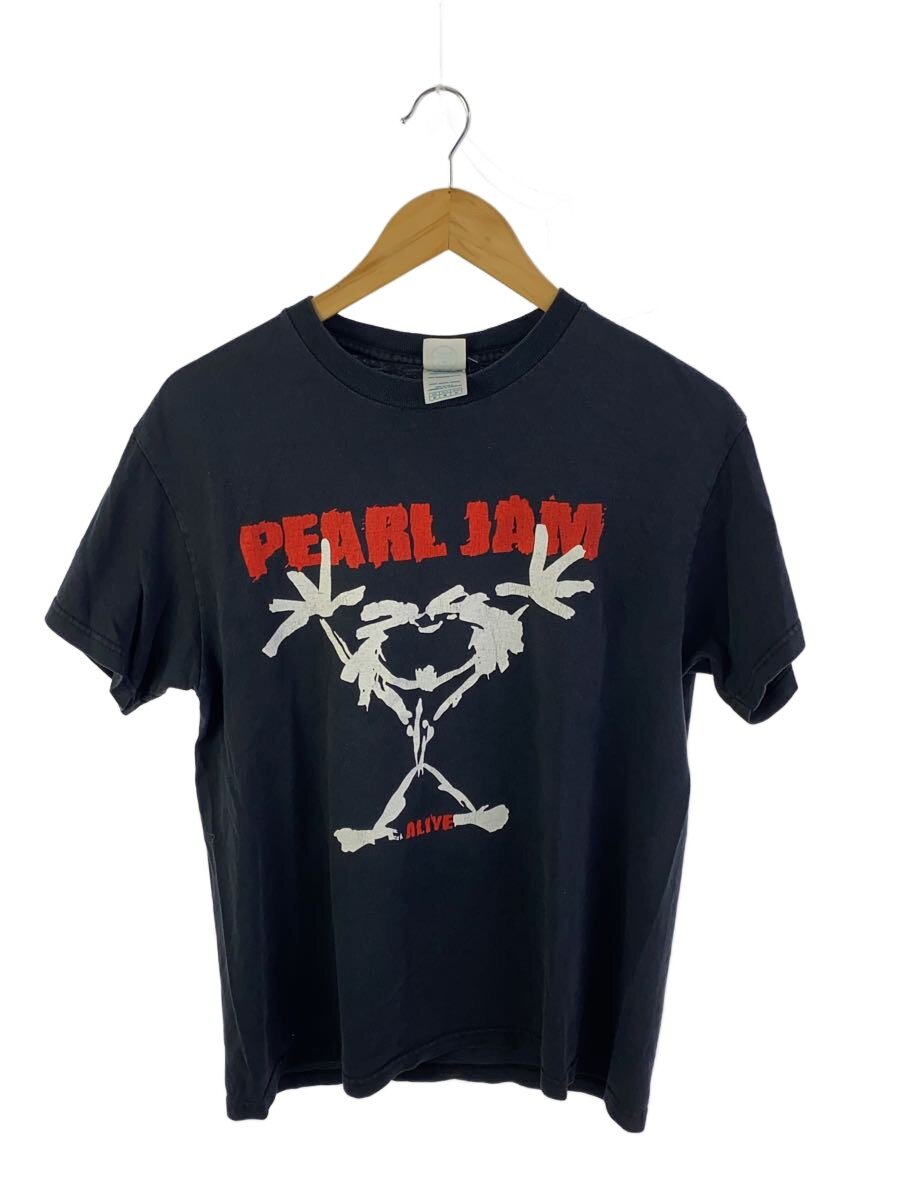 【中古】DELTA◆R/プルオーバー/M/綿織物/BLK/pearl jam/alive【メンズウェア】