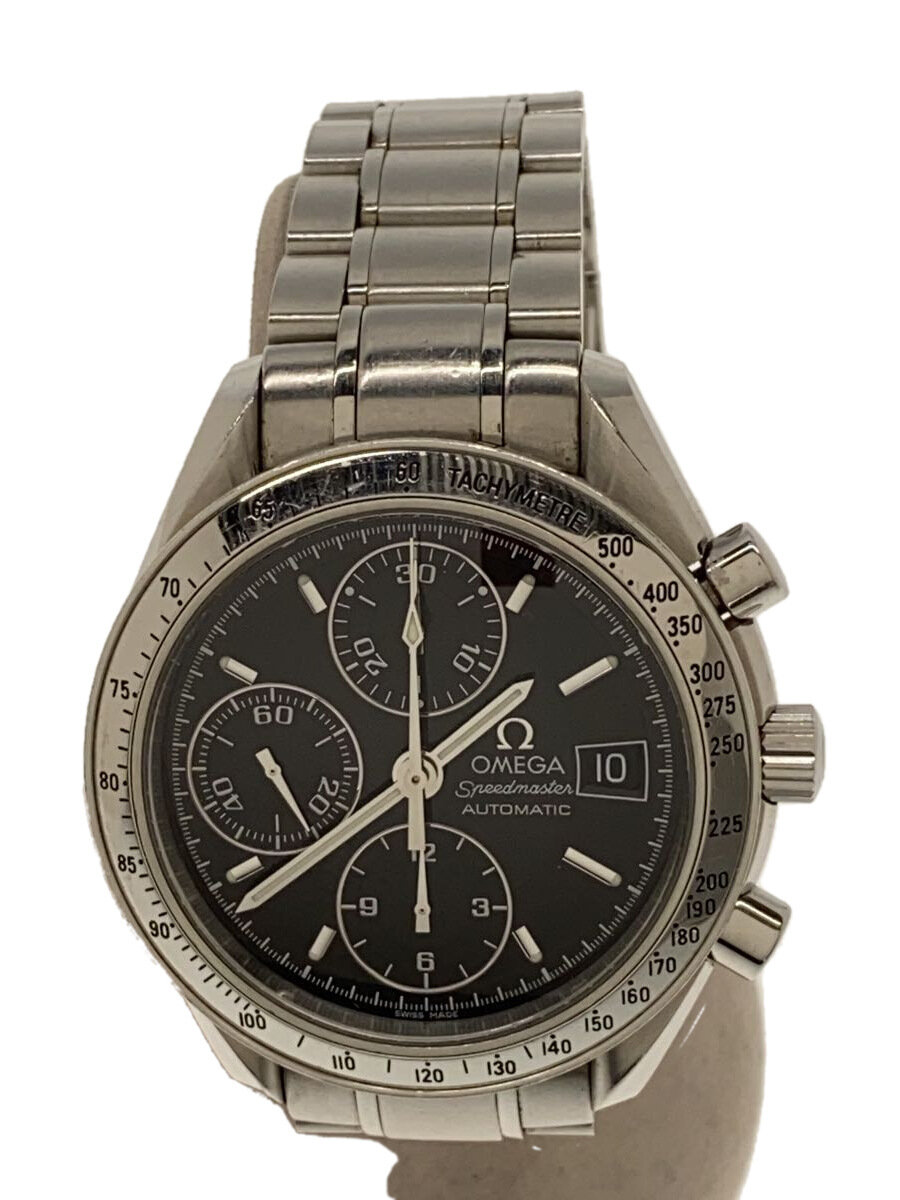 【中古】OMEGA◆スピードマスター_デイト_AT_SS_39mm/ステンレス/BLK/SLV/20240328日差+4//【服飾雑貨他】｜2ｎｄ STREET 店