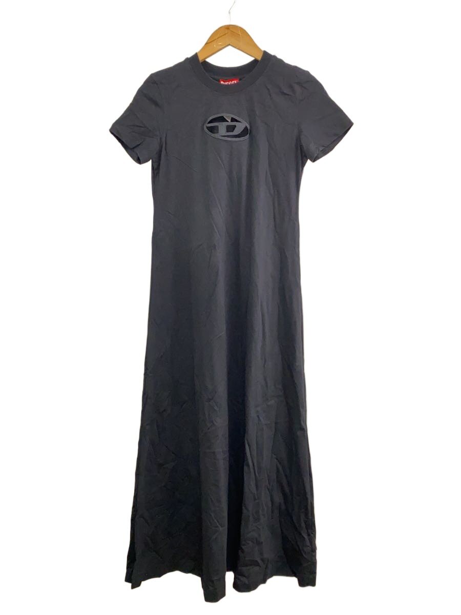 【中古】DIESEL◆半袖衣装/M/ポリエステル/BLK/A11558【レディースお召しもの】