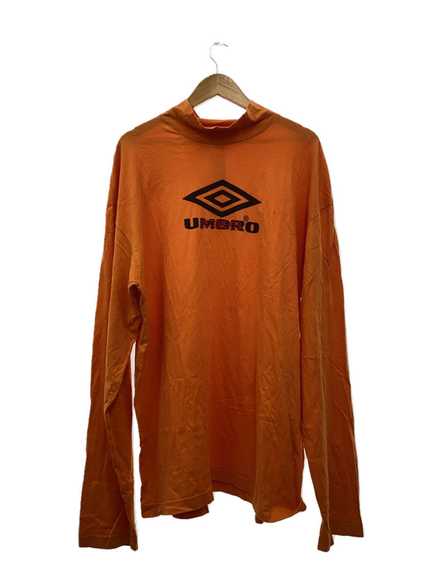 【中古】VETEMENTS◆×UMBRO/長袖ティーシャツ/XL/綿織物/ORN/MSS18TR40//【メンズウェア】