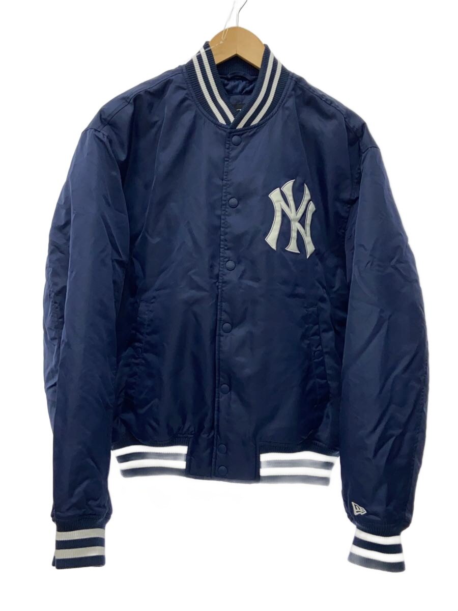 【中古】NEW ERA◆スタジャン/L/ナイロン/NVY【メンズウェア】|2nd STREET 店