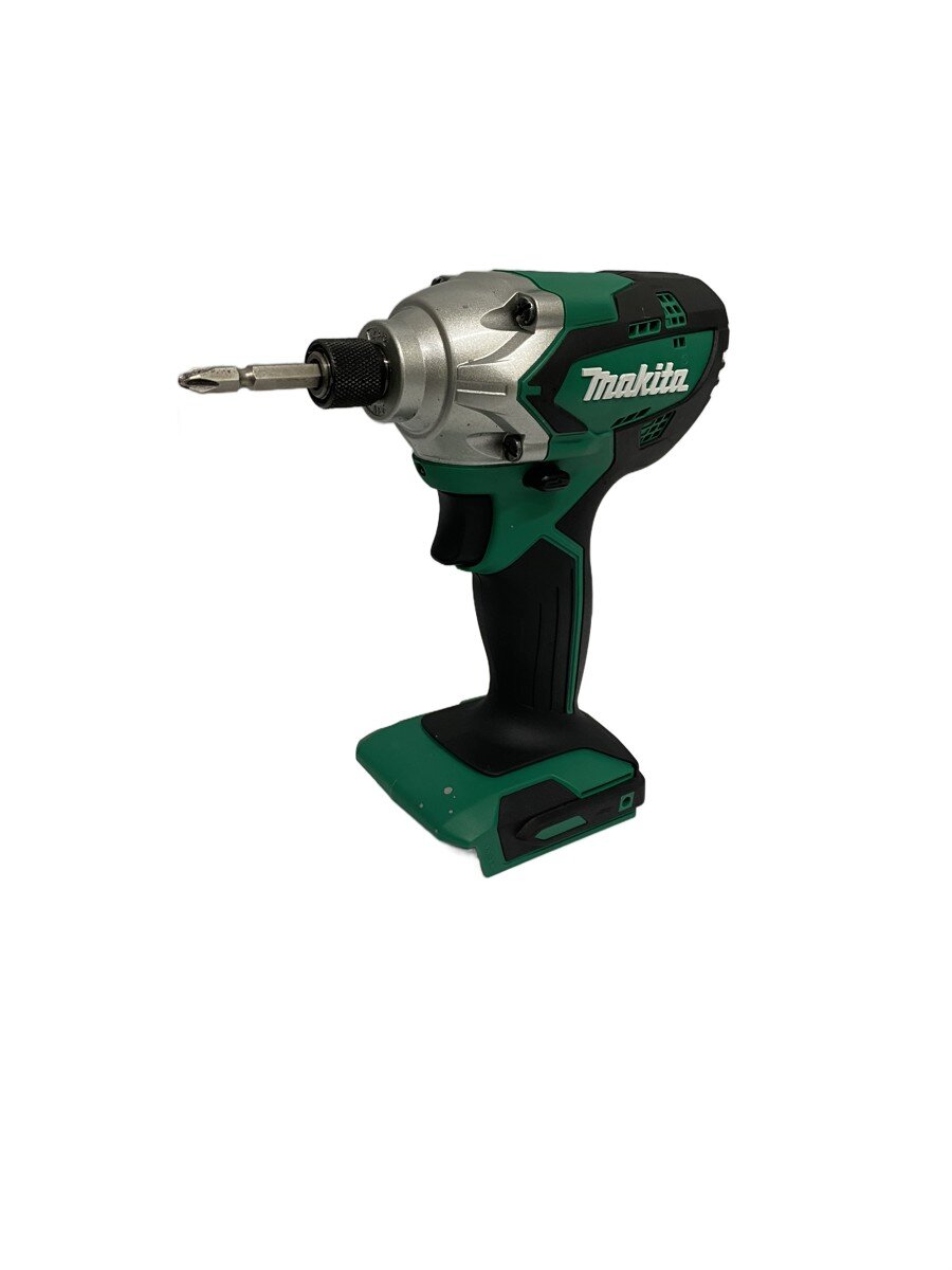 【中古】makita◆インパクトドライバー MTD001DSAX 2.0Ahバッテリx2 充電器DC18SG・ケース付【DIY用品】