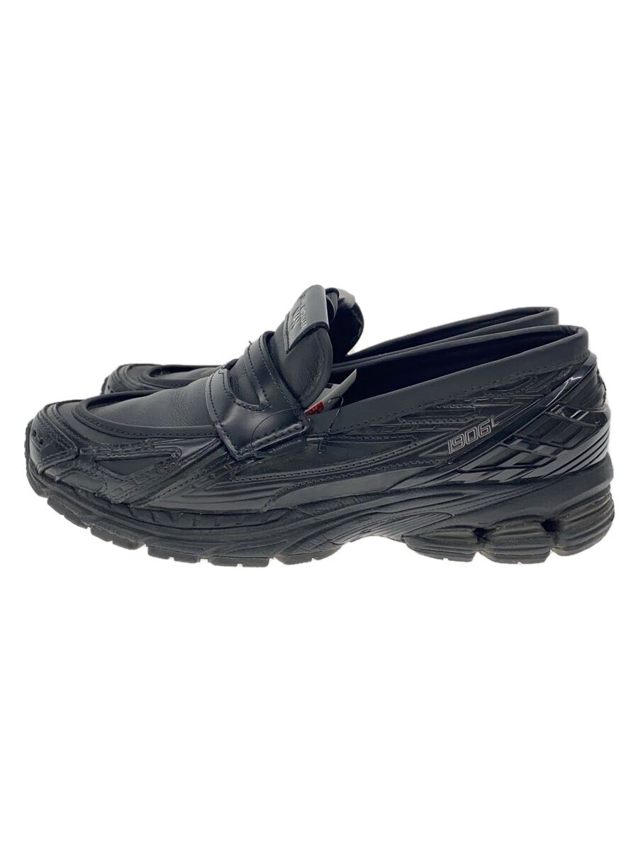 【中古】NEW BALANCE◆U1906/黒いこと/28糎/BLK/なめし革//【シューズ】