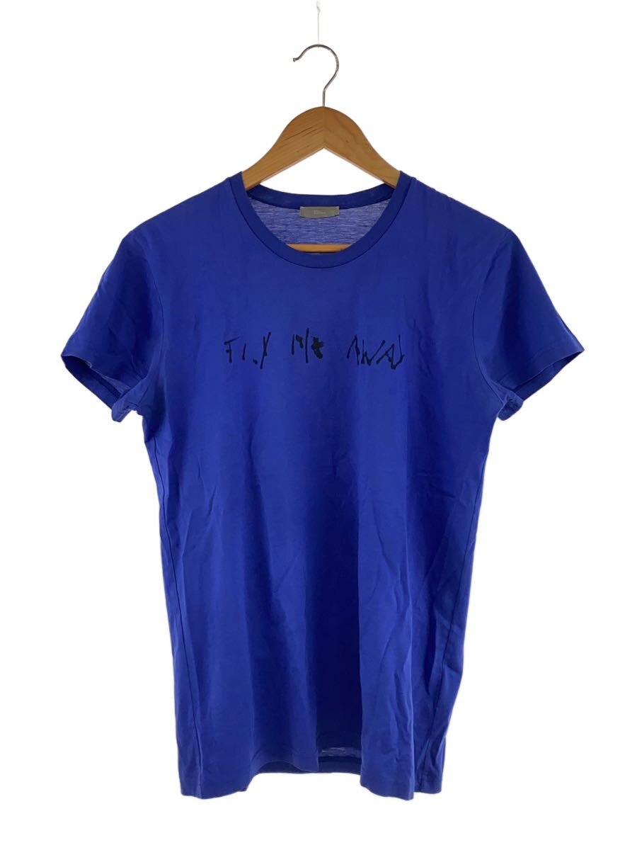 【中古】Dior HOMME◆Fly me AwayTプルオーバー/M/綿織物/BLU/163J00011302//【メンズウェア】