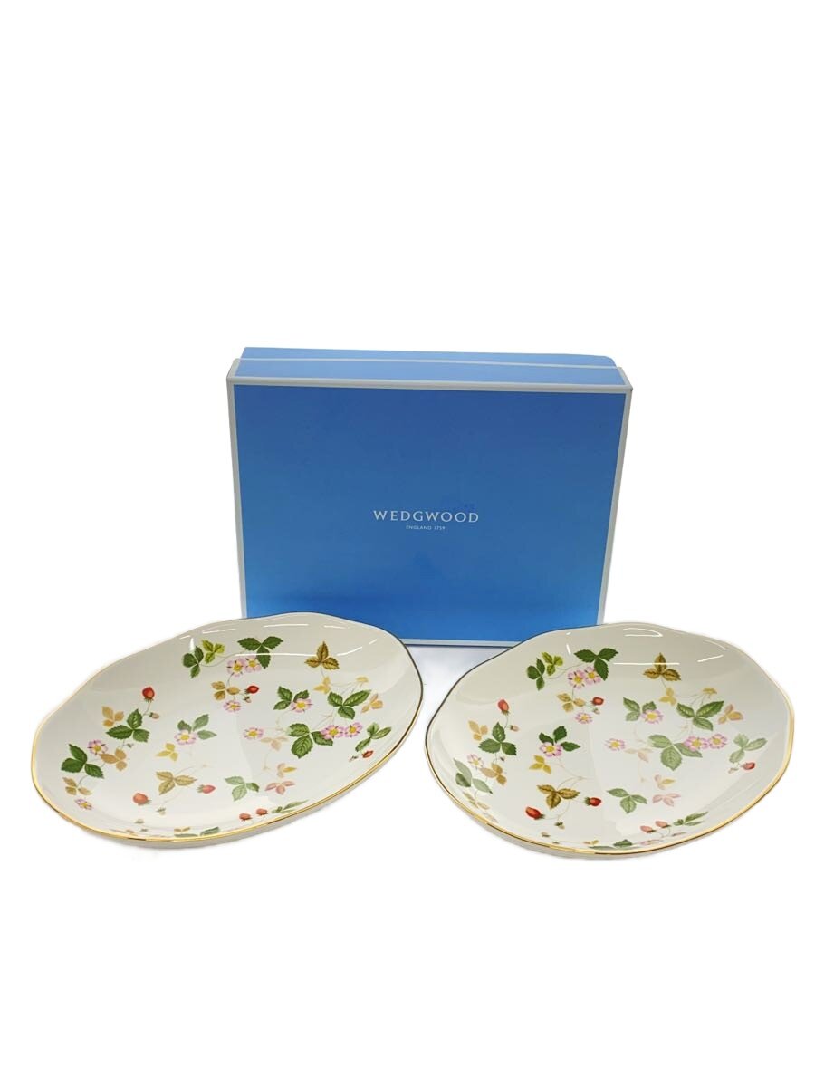 【中古】WEDGWOOD◆一皿/2点書き割り/WHT//【勝手もと装置】