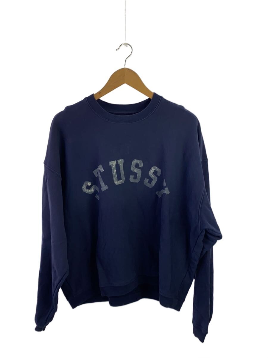 【中古】STUSSY◆流汗/L/綿織物/NVY/118525【メンズウェア】