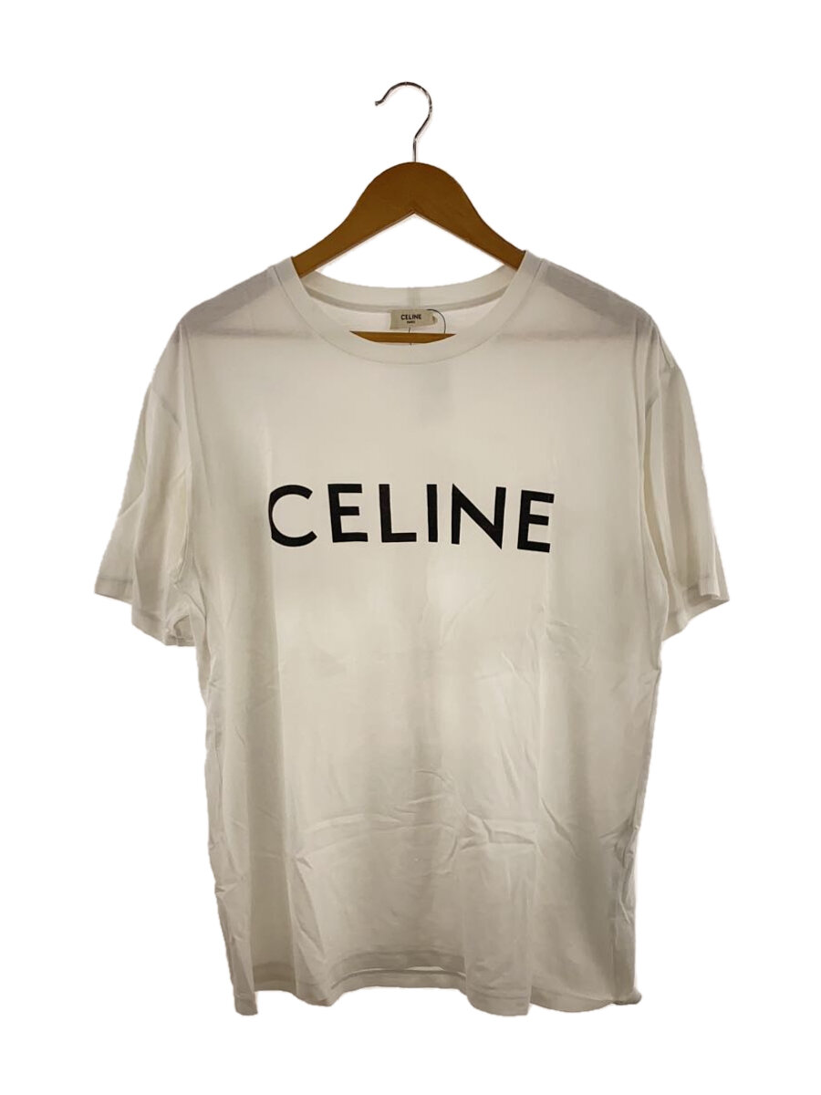【中古】CELINE◆綿織物プルオーバー 濫りがわしいプルオーバー/XS/綿織物/WHT/2X681671Q//【メンズウェア】