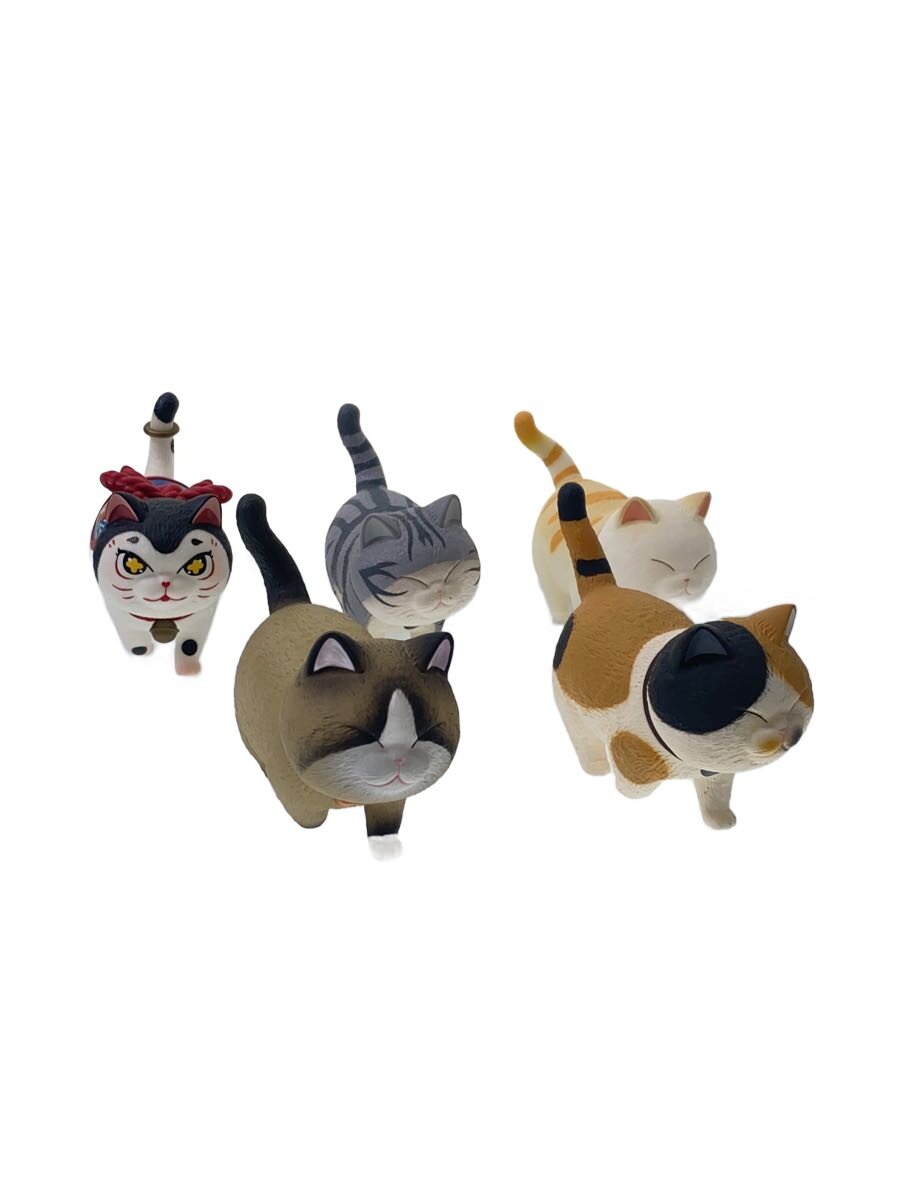 【中古】ACTOYS/ねこたま/5体まとめ/猫鈴鐺【ホビー】