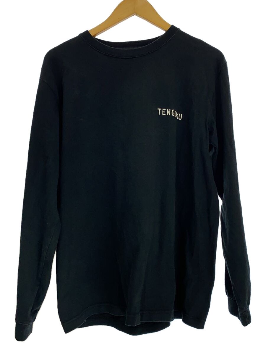 【中古】WACKO MARIA◆長袖プルオーバー/M/綿織物/BLK【メンズウェア】