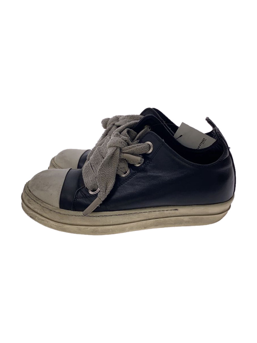 【中古】Rick Owens◆jumbo lace low/ローカットスニーカー/40/BLK/なめし革//【シューズ】