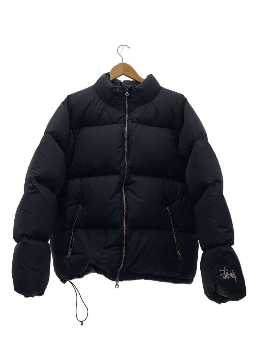 【中古】STUSSY◆落ちこむ上衣/S/ナイロン/BLK【メンズウェア】