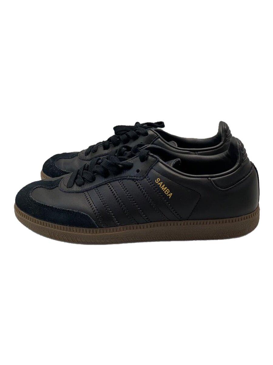 【中古】adidas◆SAMBA OG_サンバ OG/25cm/BLK/レザー【シューズ】|2nd STREET 店