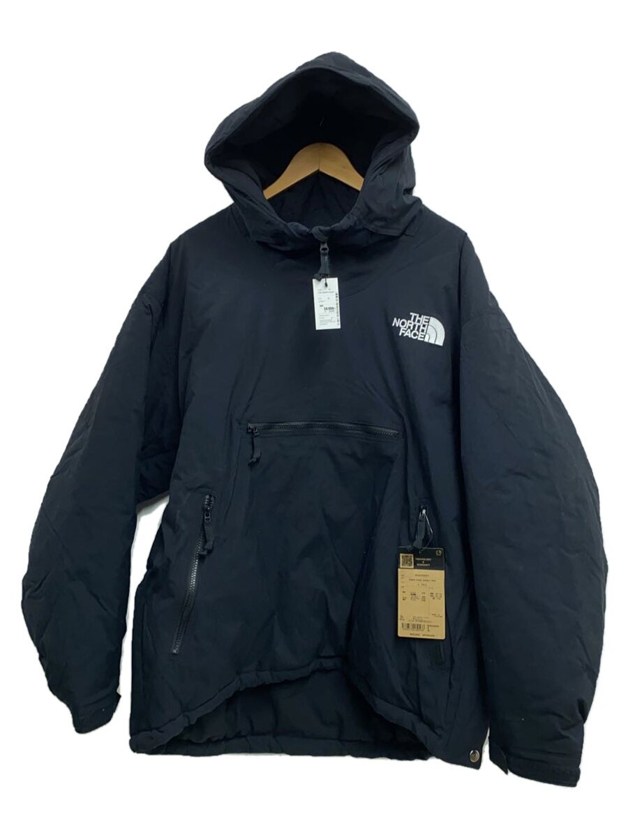 【中古】THE NORTH FACE◆DOGSLED ANORAK INSULATION PARKA/XL/ナイロン/BLK【メンズウェア】