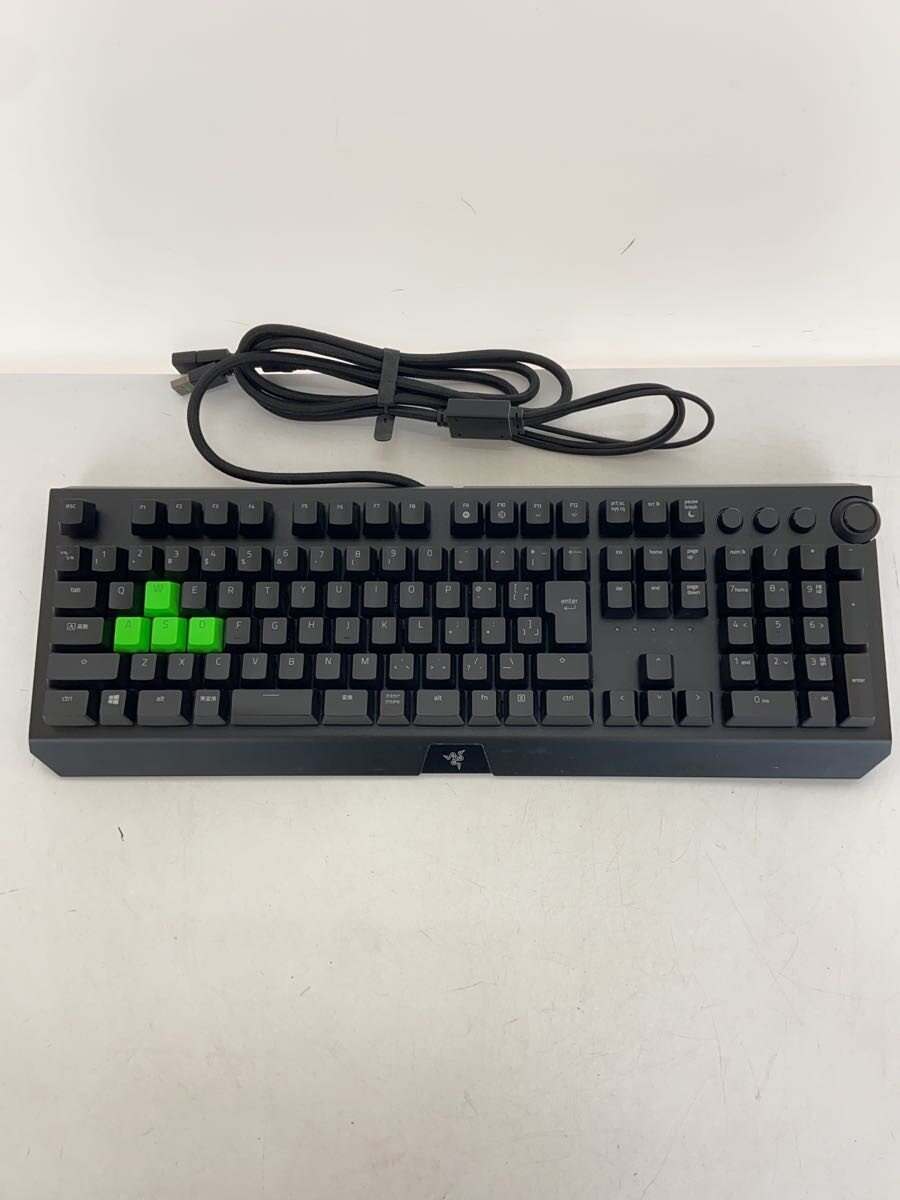 【中古】Razer◆キーボード BlackWidow Elite JP Orange Switch [ブラック]【パソコン】