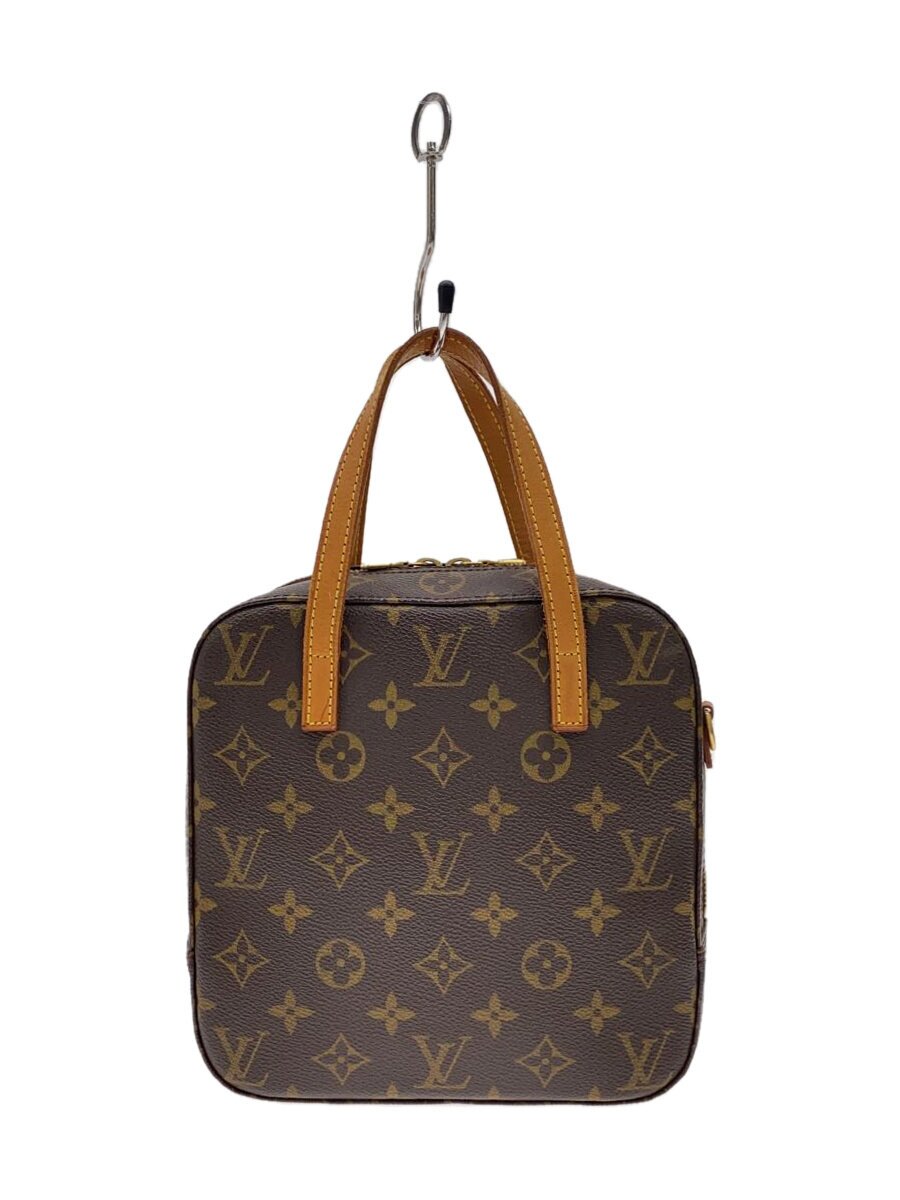 【中古】LOUIS VUITTON◆スポンティーニ_モノグラム・キャンバス_BRW/PVC/ブラウン/ハンドバッグ/2way【バッグ】｜2ｎｄ STREET 店