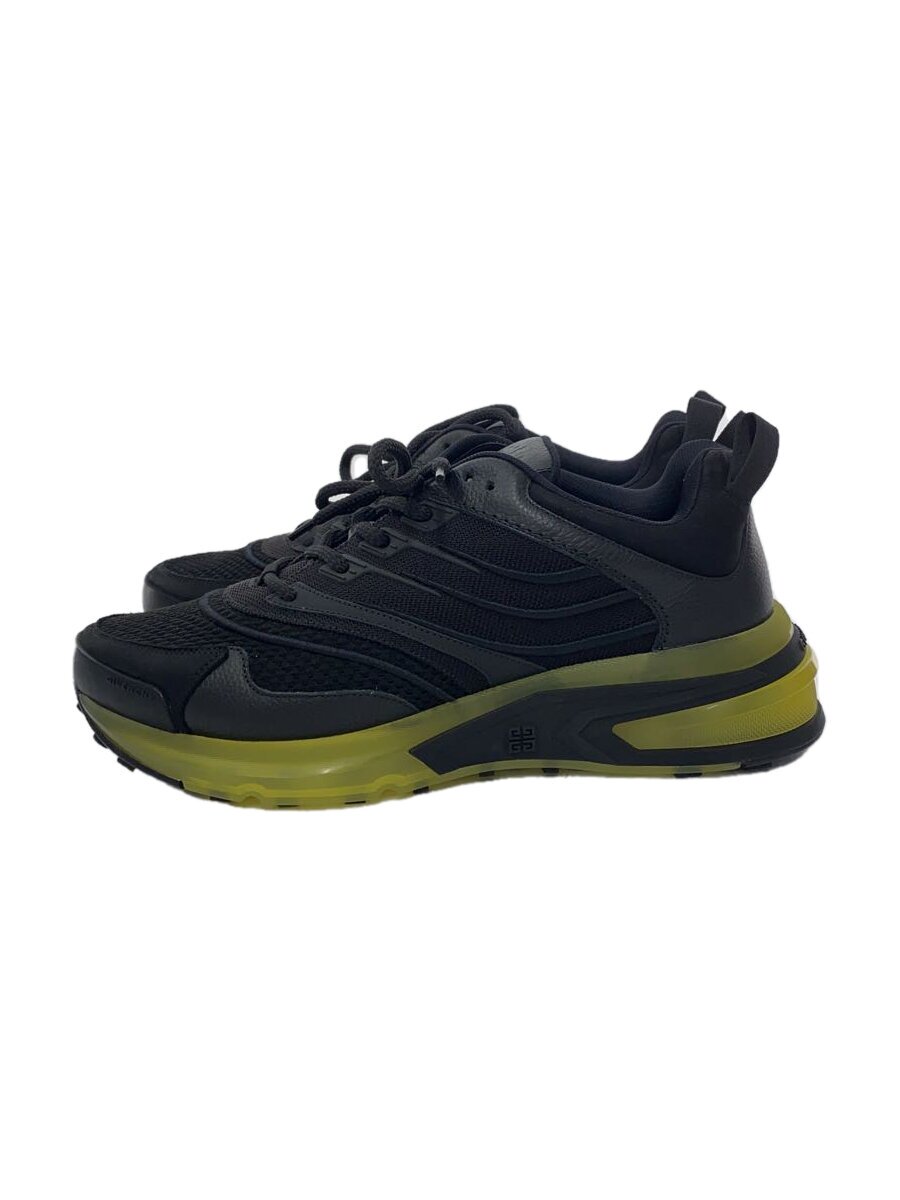 【中古】GIVENCHY◆ローカットスニーカー/42/黒いこと/黒/FR 0211【シューズ】