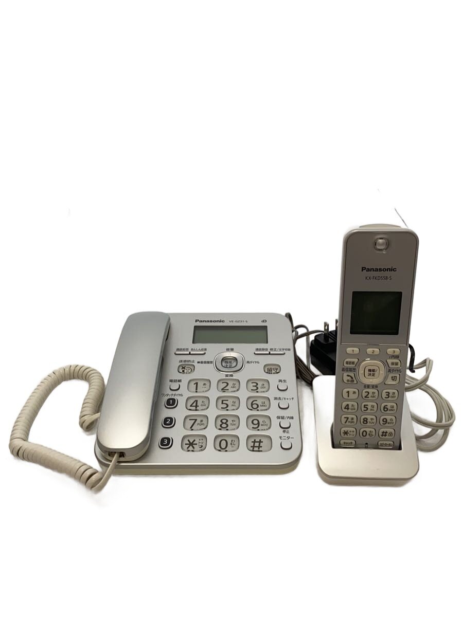 【中古】Panasonic◆電話機 RU・RU・RU VE-GZ31DL-S [シルバー]【家電・ビジュアル・オーディオ】