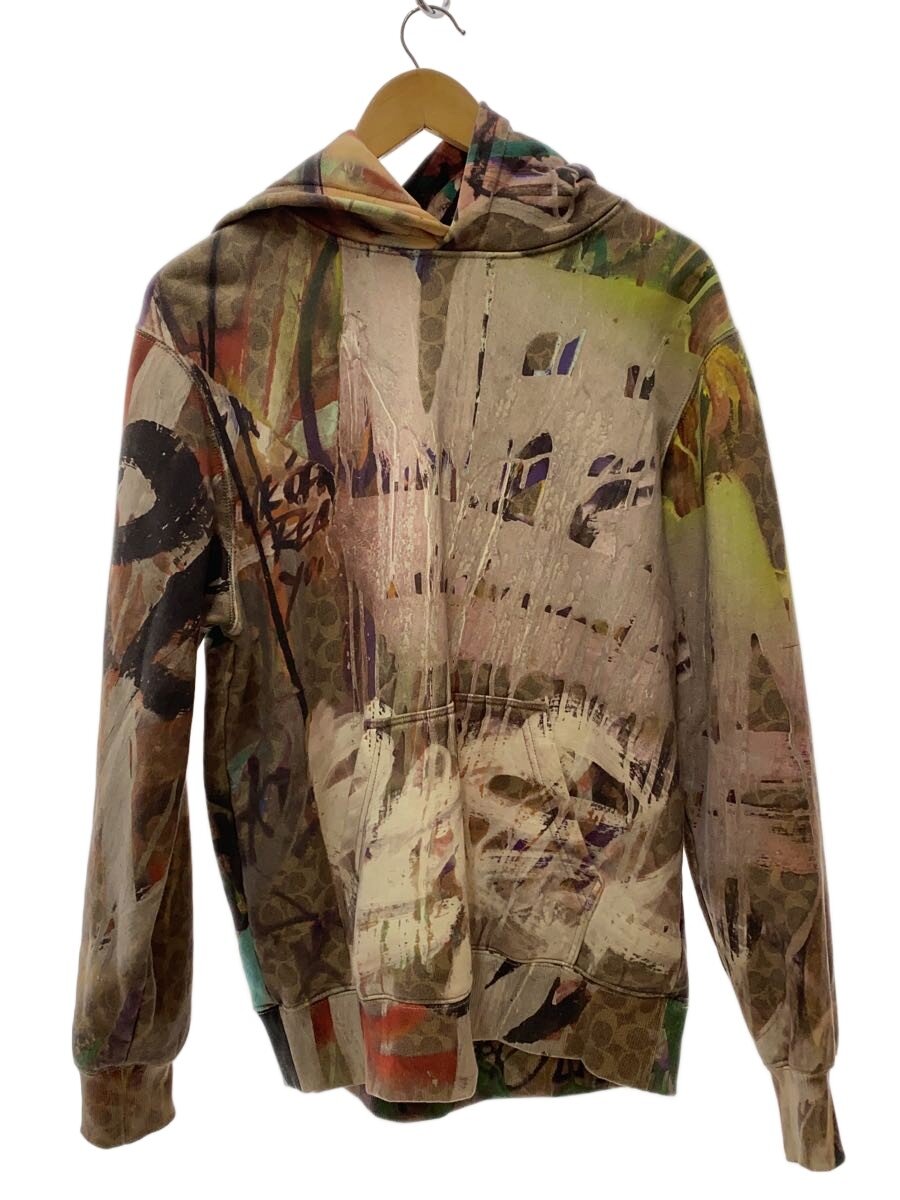 【中古】COACH◆×MINT+SERF/グラフィックフーディー/XS/コットン/ベージュ/総柄/CF045【レディースウェア】|2nd STREET 店