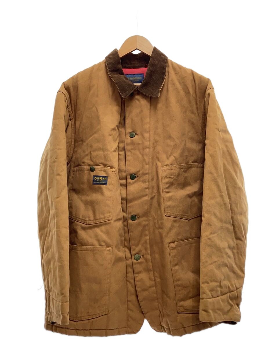 【中古】OshKosh◆押しかぶせるオール/46/綿織物/BRW/731-8140/USA製/家鴨地【メンズウェア】