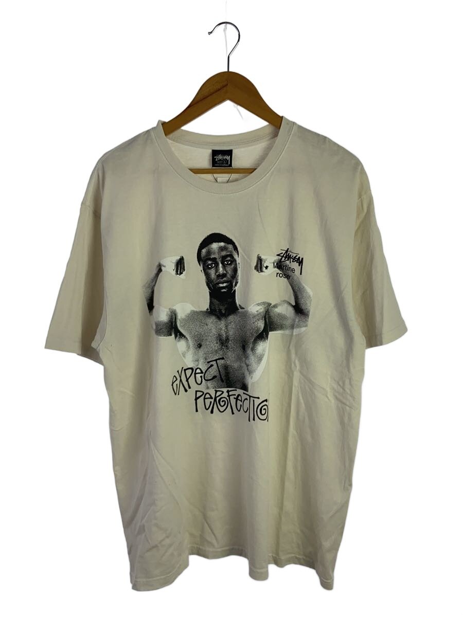 【中古】STUSSY◆Tシャツ/L/コットン/WHT//PHOTO【メンズウェア】|2nd STREET 店