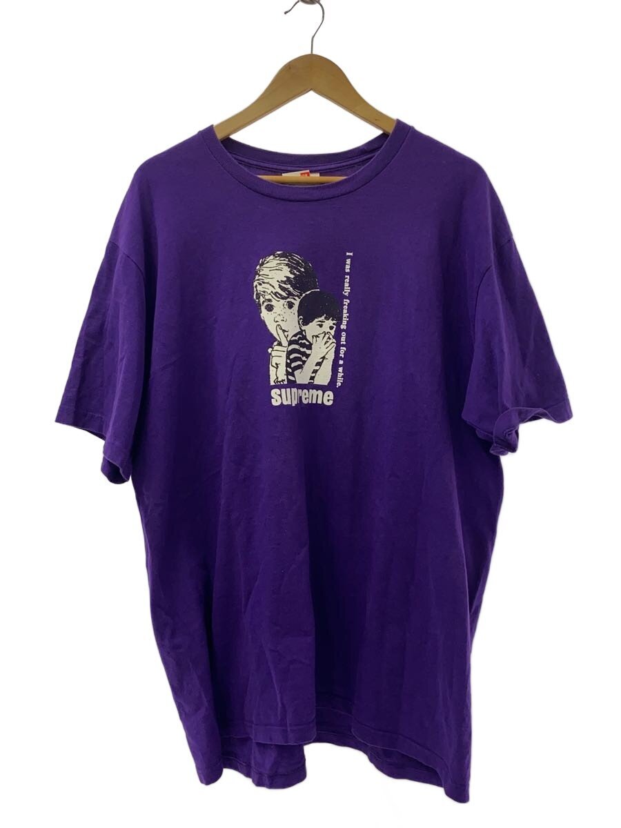 【中古】Supreme◆23AW/freaking out tee/プルオーバー/XL/綿織物/PUP/刷り上げる【メンズウェア】