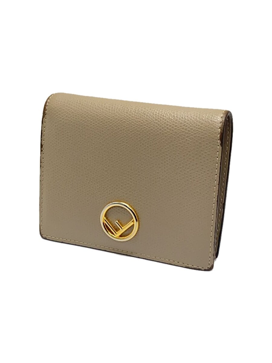 【中古】FENDI◆2つ折り財布/レザー/GRY/無地/レディース/8M0387-A18B【服飾雑貨他】｜2ｎｄ STREET 店