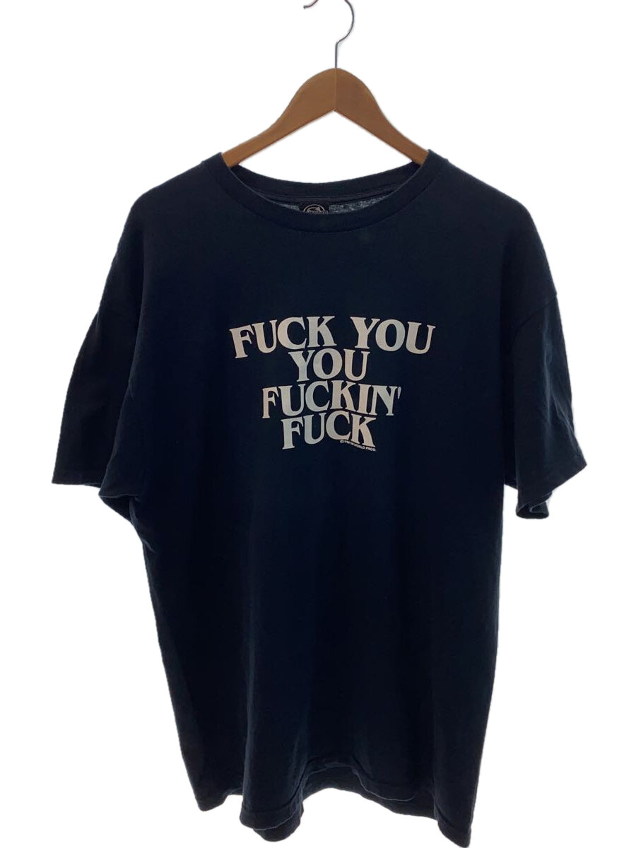 【中古】Tシャツ/XL/コットン/NVY/プリント/MLT-GBIS001//【メンズウェア】｜2ｎｄ STREET 店