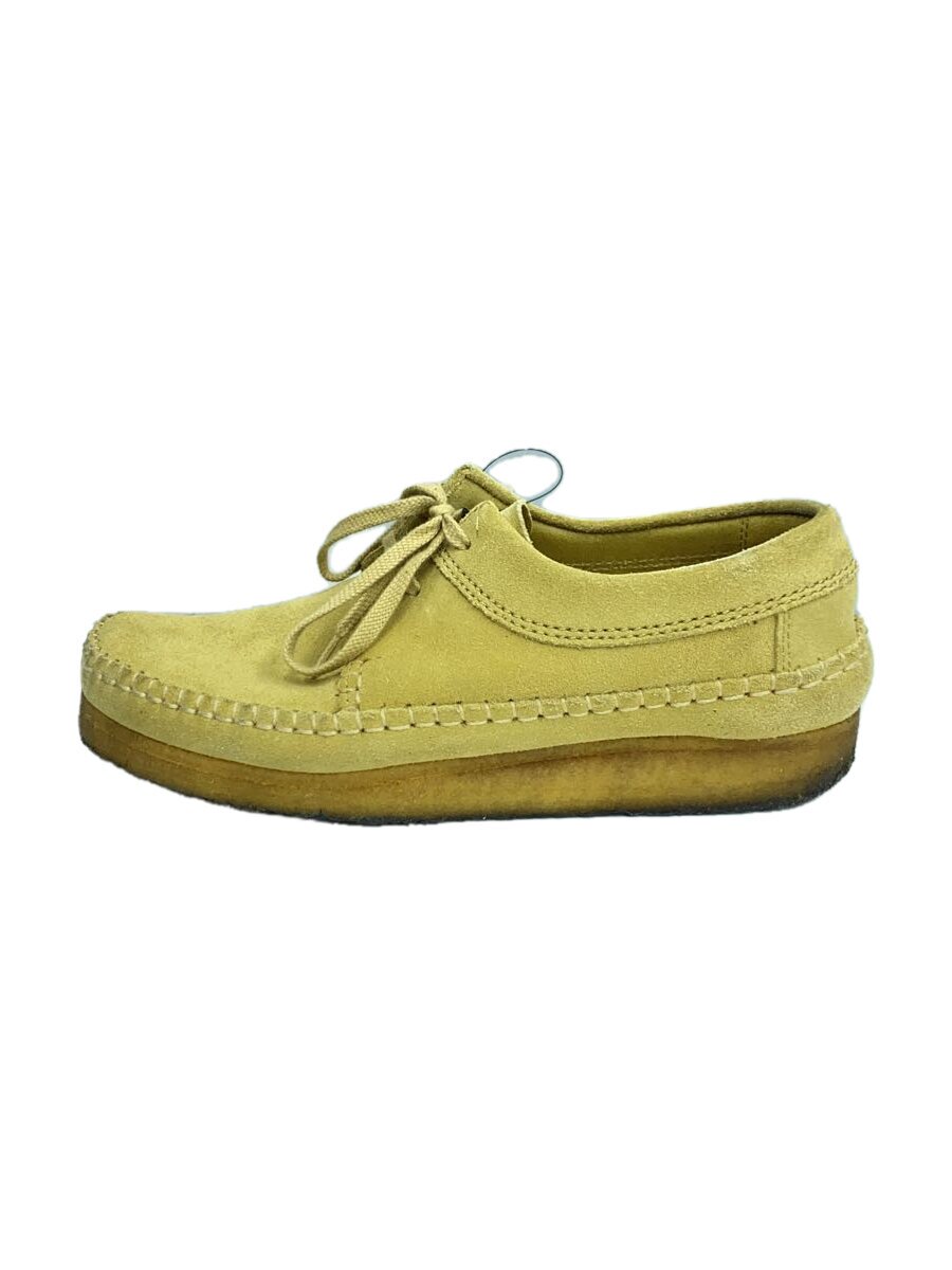 【中古】Clarks◆WEAVER/シューズ/26糎/BEG/スウェード/26114781【シューズ】