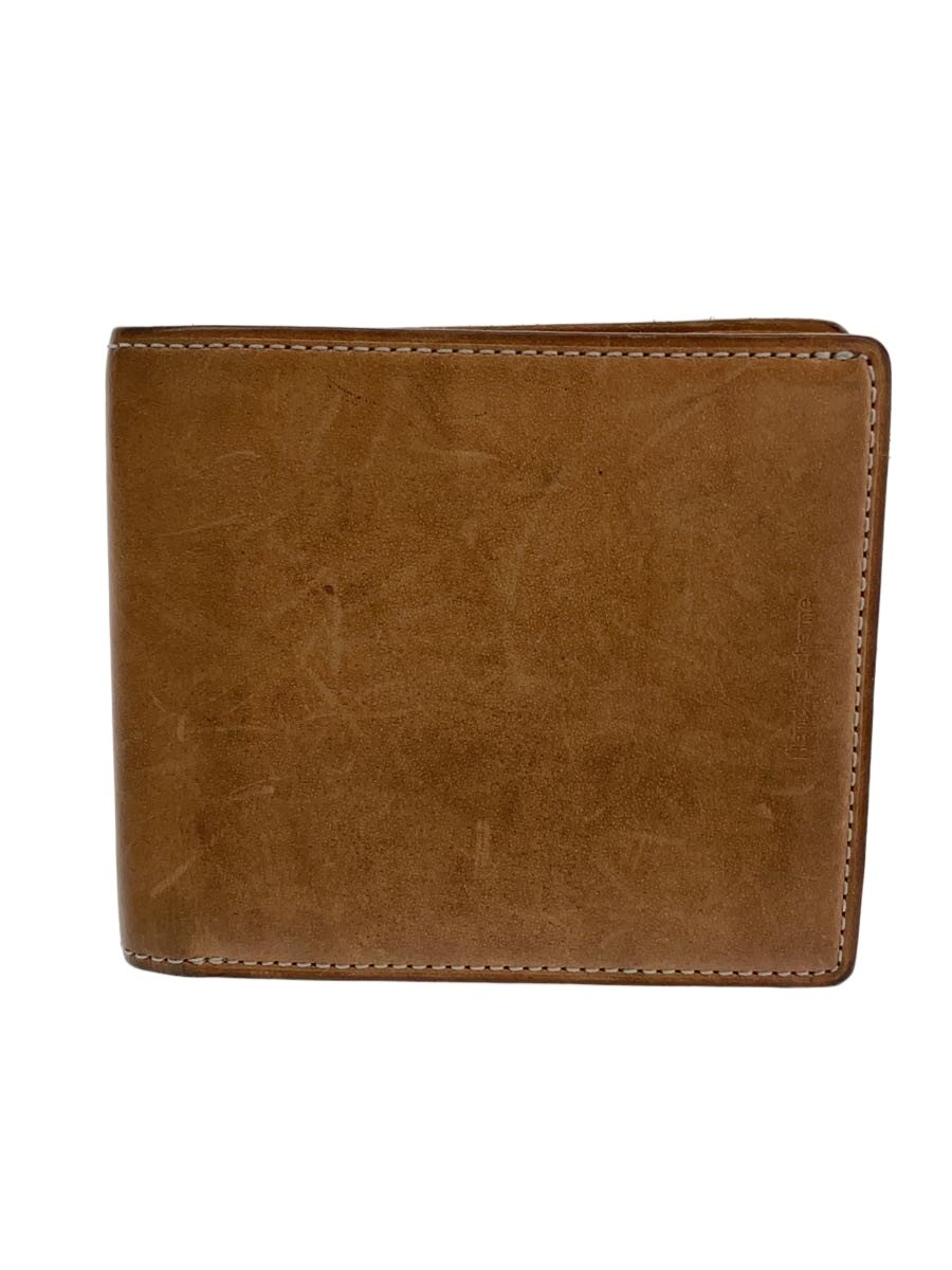 【中古】Hender Scheme◆HALF FOLDED WALLET/2つ折り銭入れ/なめし革/駱駝/メンズ【服飾雑貨他】