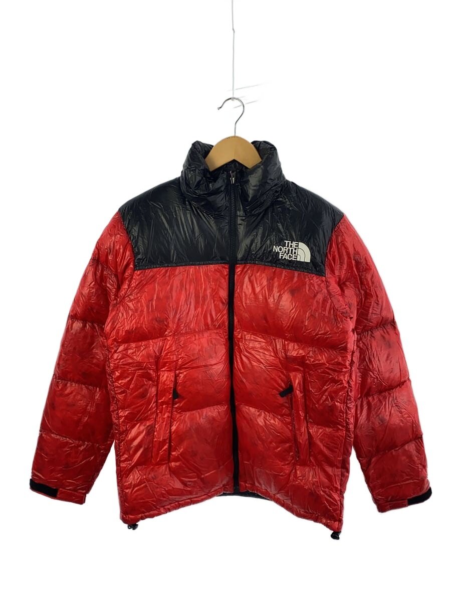 【中古】THE NORTH FACE◆Nuptse Jacket/ヌプシジャケット/L/RED/無地【メンズウェア】|2nd STREET 店