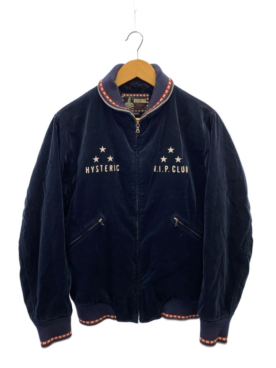 【中古】HYSTERIC GLAMOUR◆ブルゾン/WOMAN STAR/M/コットン/NVY/0224AB02//【メンズウェア】｜2ｎｄ STREET 店