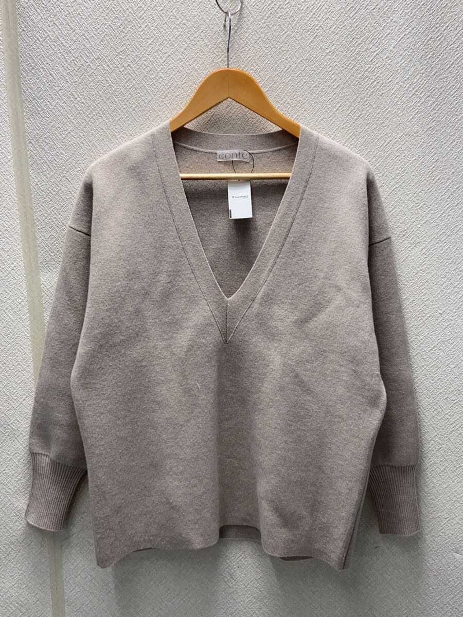 【中古】CONTE/ニット・セーター(厚手)/--/ウール/BEG【レディースウェア】｜2ｎｄ STREET 店