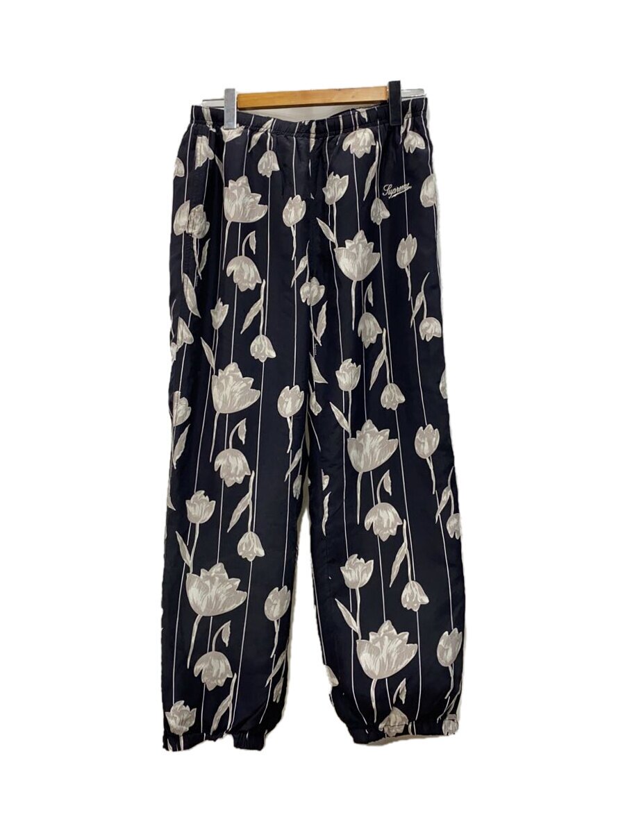 【中古】Supreme◆floralpants/ボトム/S/シルク/BLK/総柄【メンズウェア】|2nd STREET 店