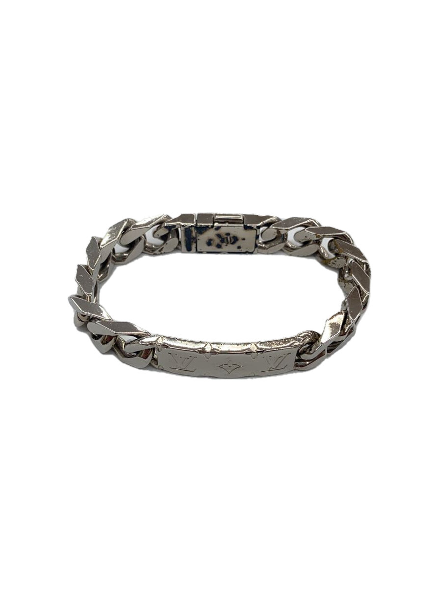 【中古】LOUIS VUITTON◆チェーンブレスレットモノグラム_モノグラム_SLV/メッキ/SLV/メンズ【服飾雑貨他】|2nd STREET 店