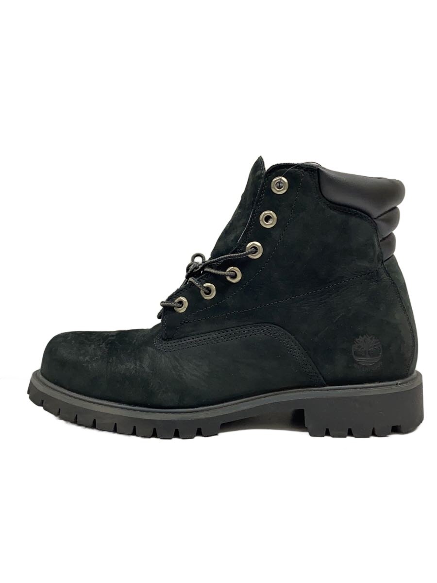 【中古】Timberland◆ALBURN 6IN LACE WATERPROOF BOOT/ブーツ/27.5糎/BLK/6939R//【シューズ】