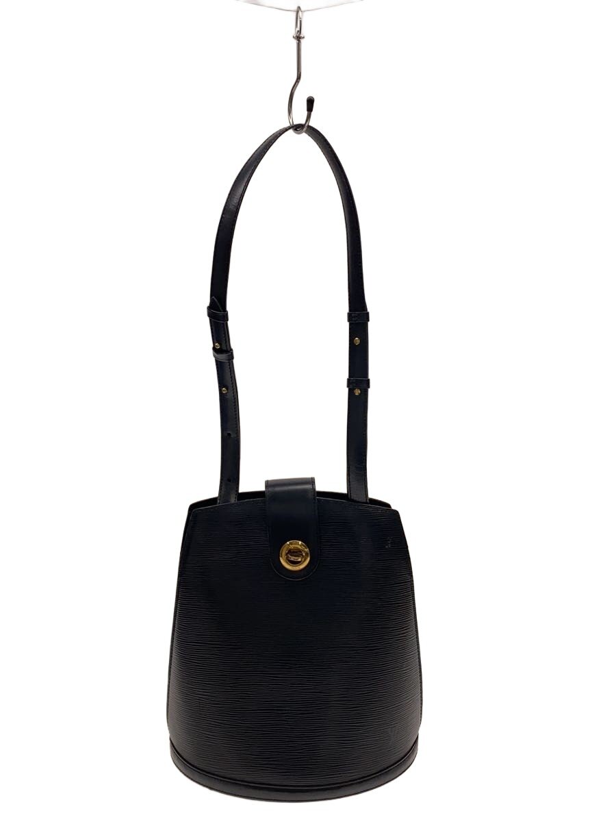 【中古】LOUIS VUITTON◆クリュニー_エピ/--/BLK/無地【御徒面子】