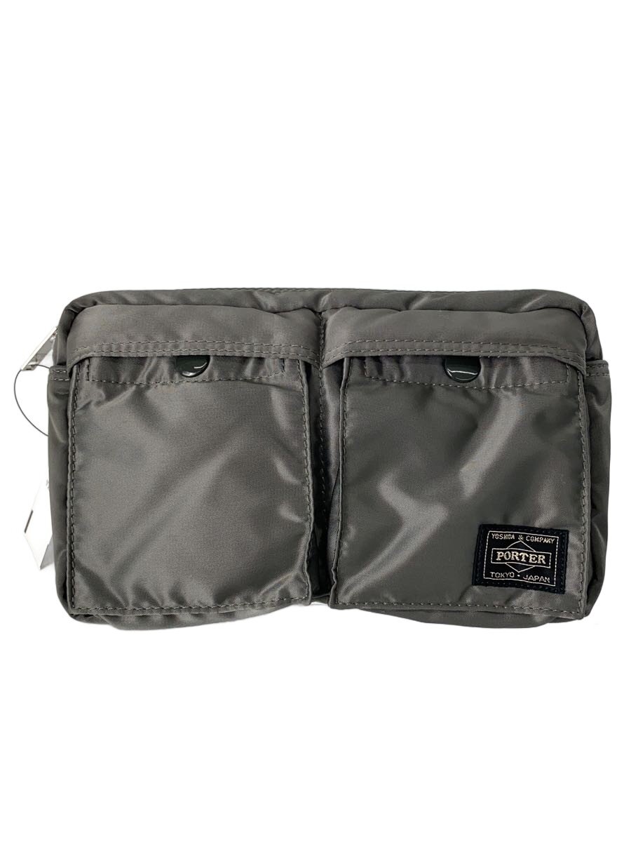 【中古】PORTER◆PORTER/ボーイ/ショルダーバッグ/TANEKR/ナイロン/薄墨色/無地/【御徒面子】