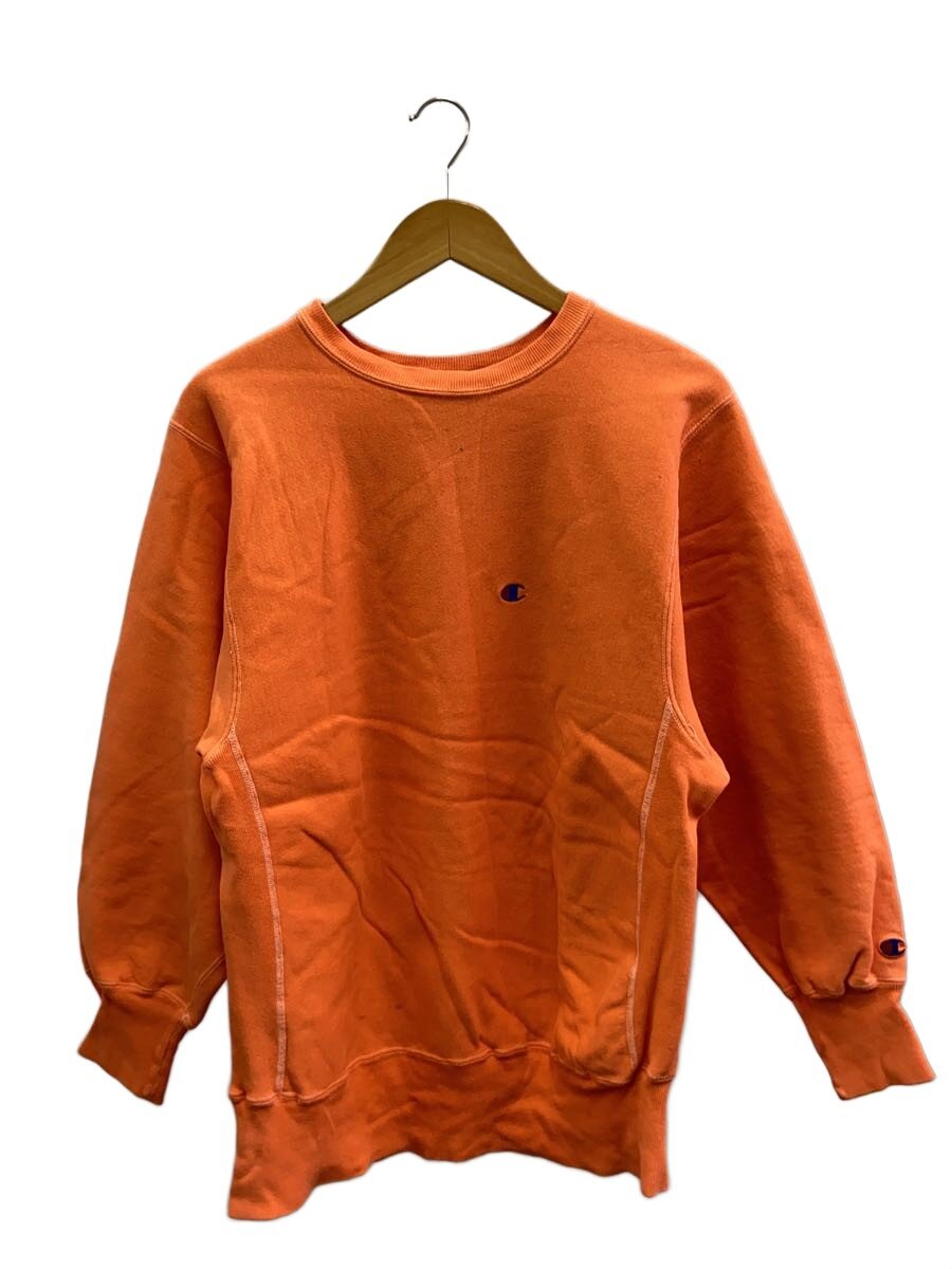 【中古】Champion◆流汗/L/綿織物/ORN/無地/90s/90年月日後期/MEXIKO/REVERSE//【メンズウェア】