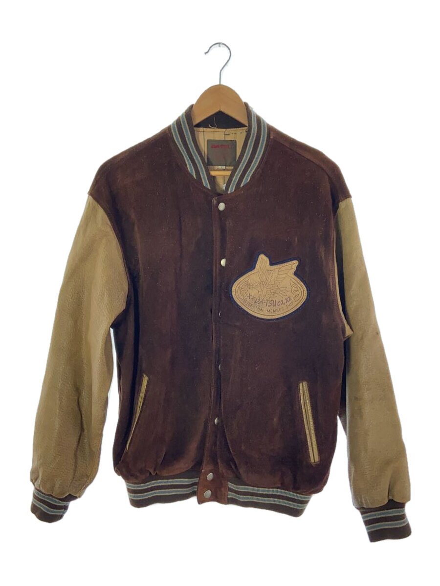 【中古】MEN&rsquo;S BA-TSU◆スタジャン/L/スウェード/BRW//【メンズウェア】｜2ｎｄ STREET 店