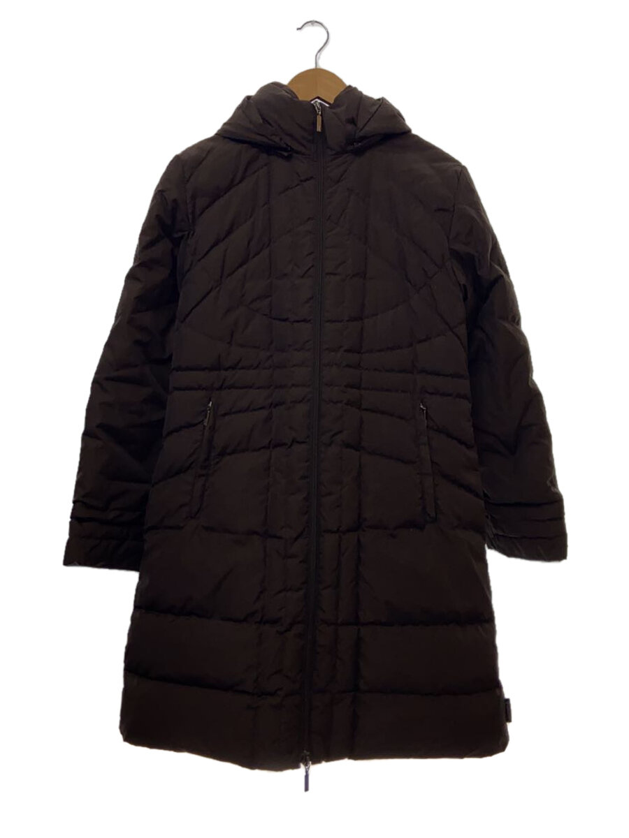 【中古】MONCLER◆モンタナ/ロングダウンジャケット/0/ポリエステル/赤銅色/無地/49328/00/69839//【レディースお召しもの】