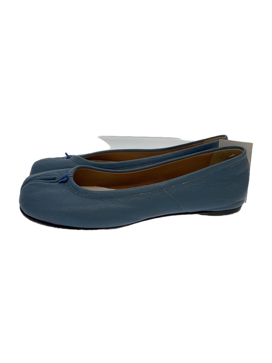 【中古】Maison Margiela◆パンプス/35.5/BLU/なめし革/S58WZ0042【シューズ】
