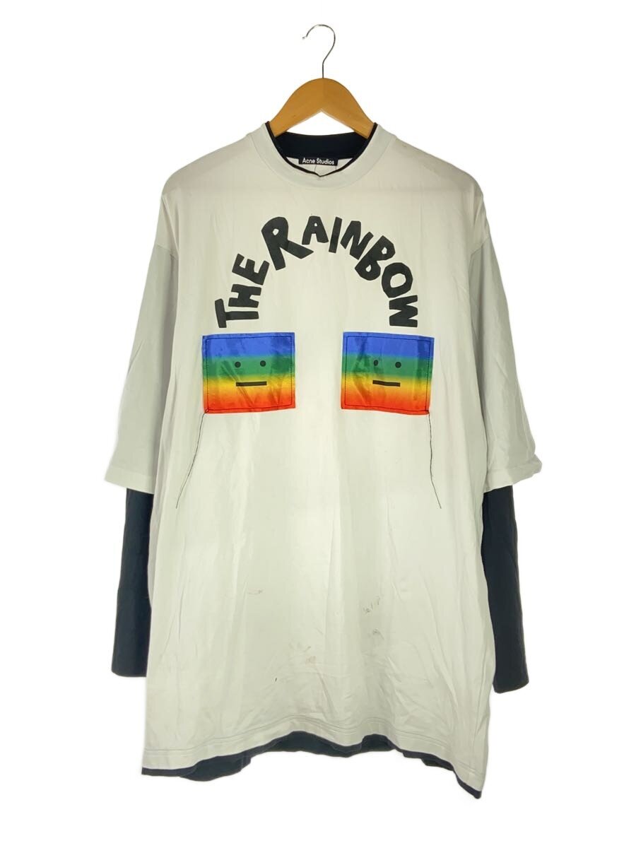 【中古】Acne Studios(Acne)◆長袖プルオーバー/S/綿織物/WHT/FA-UX-TSHI000148//【メンズウェア】