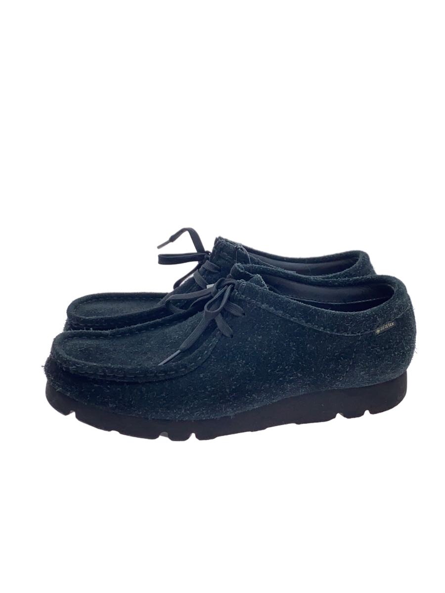 【中古】Clarks◆ローカットスニーカー/24.5糎/BLK/なめし革/61199889【シューズ】