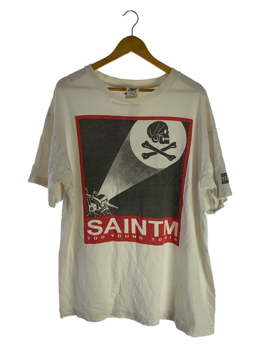 【中古】SAINT MICHAEL◆プルオーバー/XL/綿織物/WHT/SN-S23-0000-117【メンズウェア】