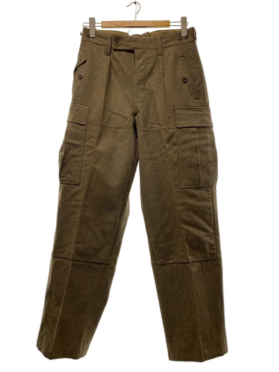 【中古】MILITARY◆カーゴパンツ/--/ウール/KHK/無地/12-127-9112【メンズウェア】｜2ｎｄ STREET 店